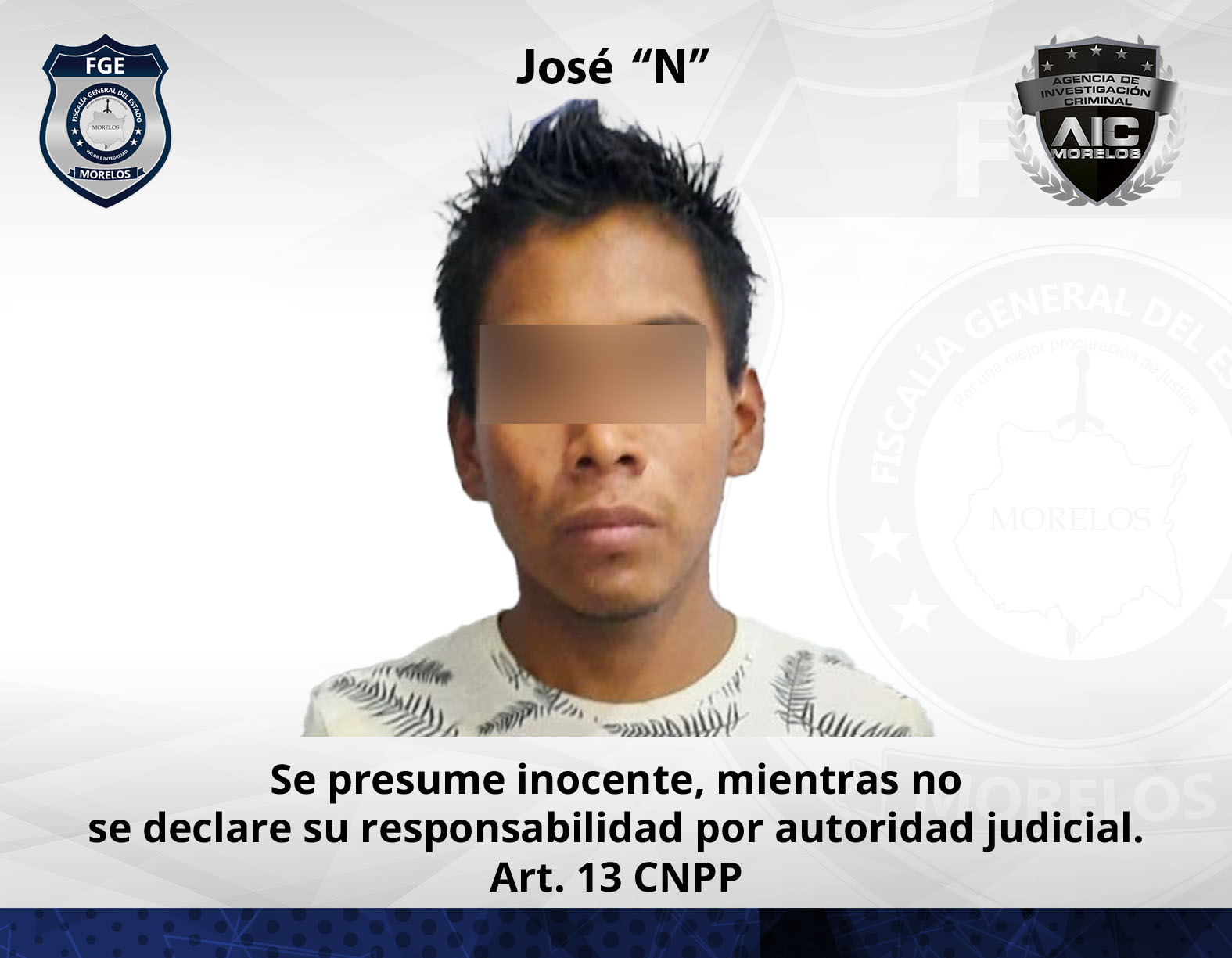 AIC cumplimenta aprehensión en contra de masculino por violencia familiar en Atlatlahucan