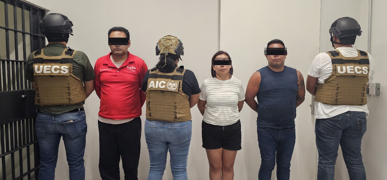 Fiscalía de Morelos detiene a 3 extorsionadores en Cuautla