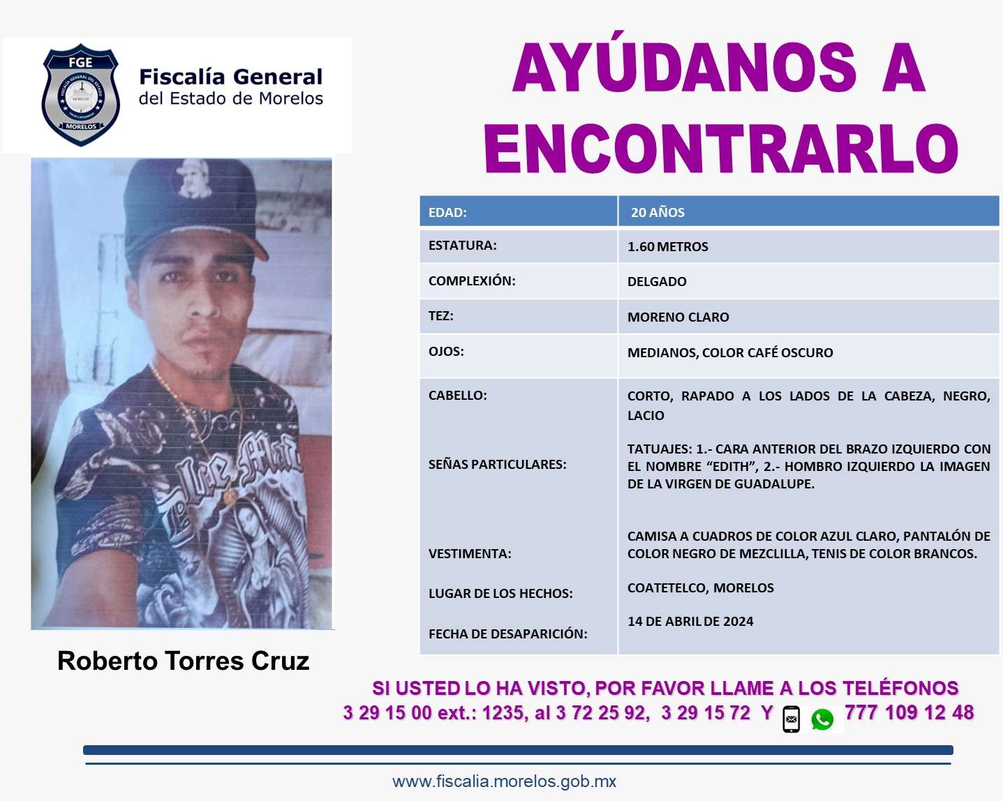 ROBERTO TORRES CRUZ