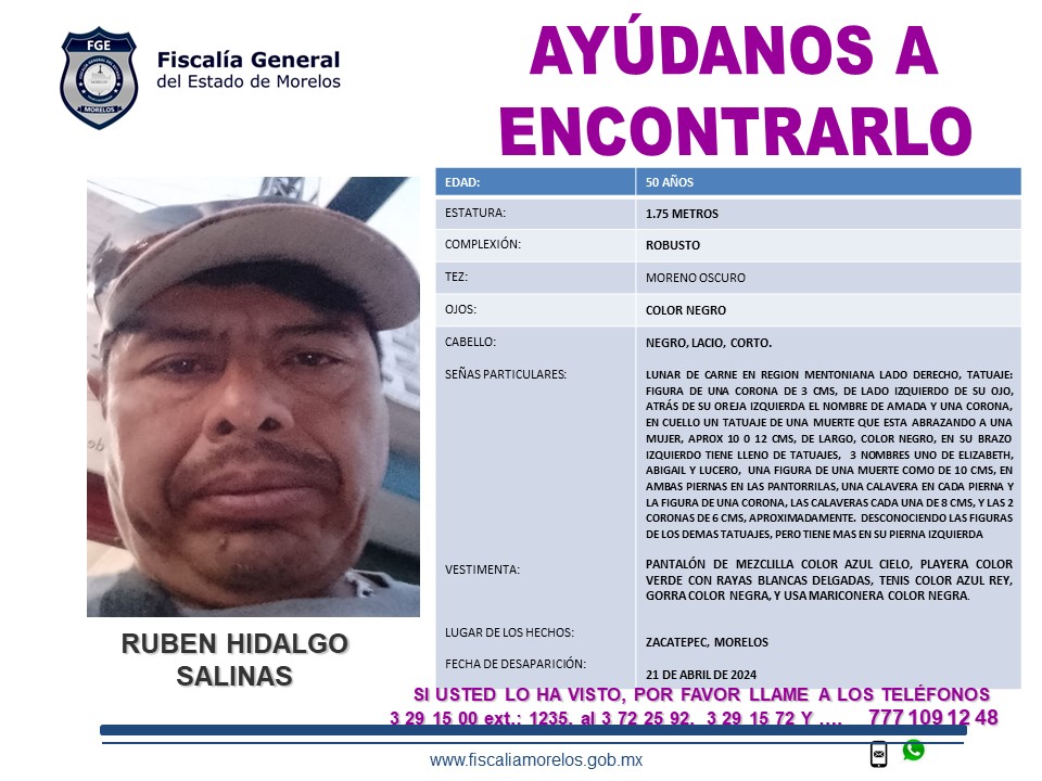 RUBEN HIDALGO SALINAS