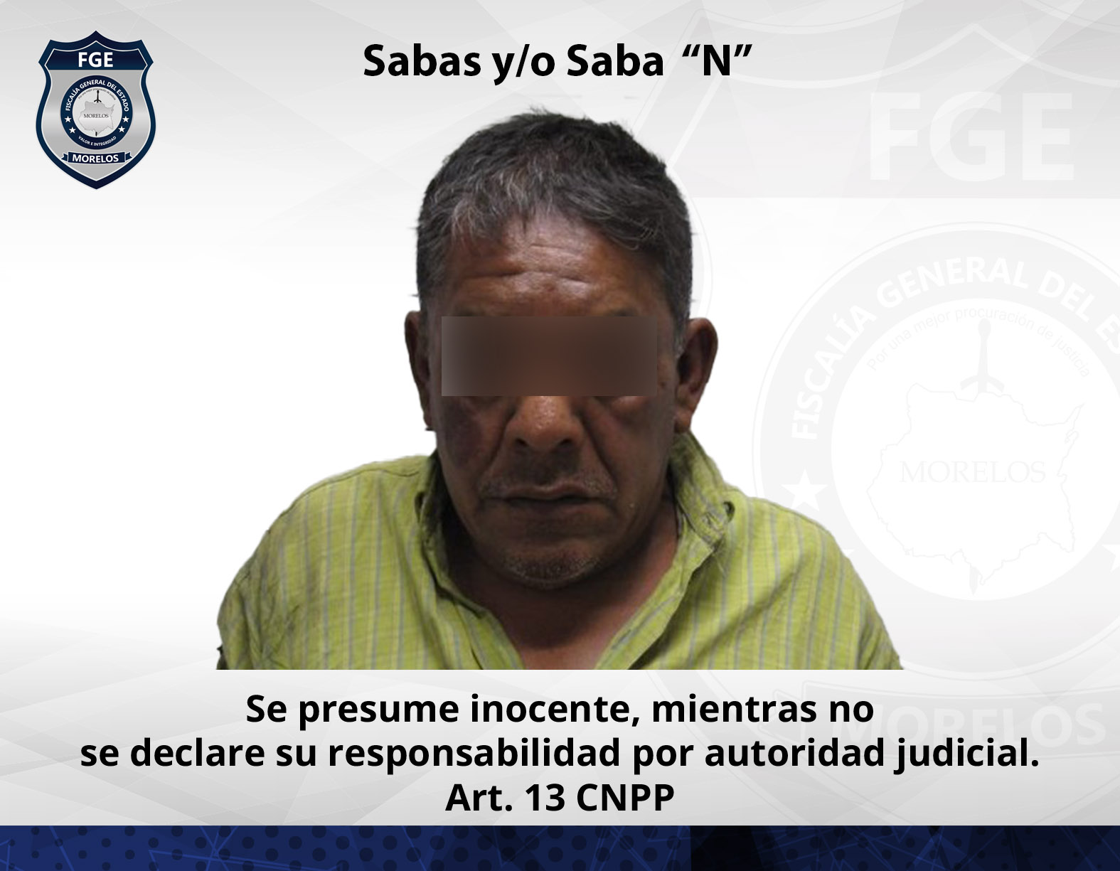 Prisión preventiva contra masculino por el delito de robo calificado cometido en el municipio de Xochitepec