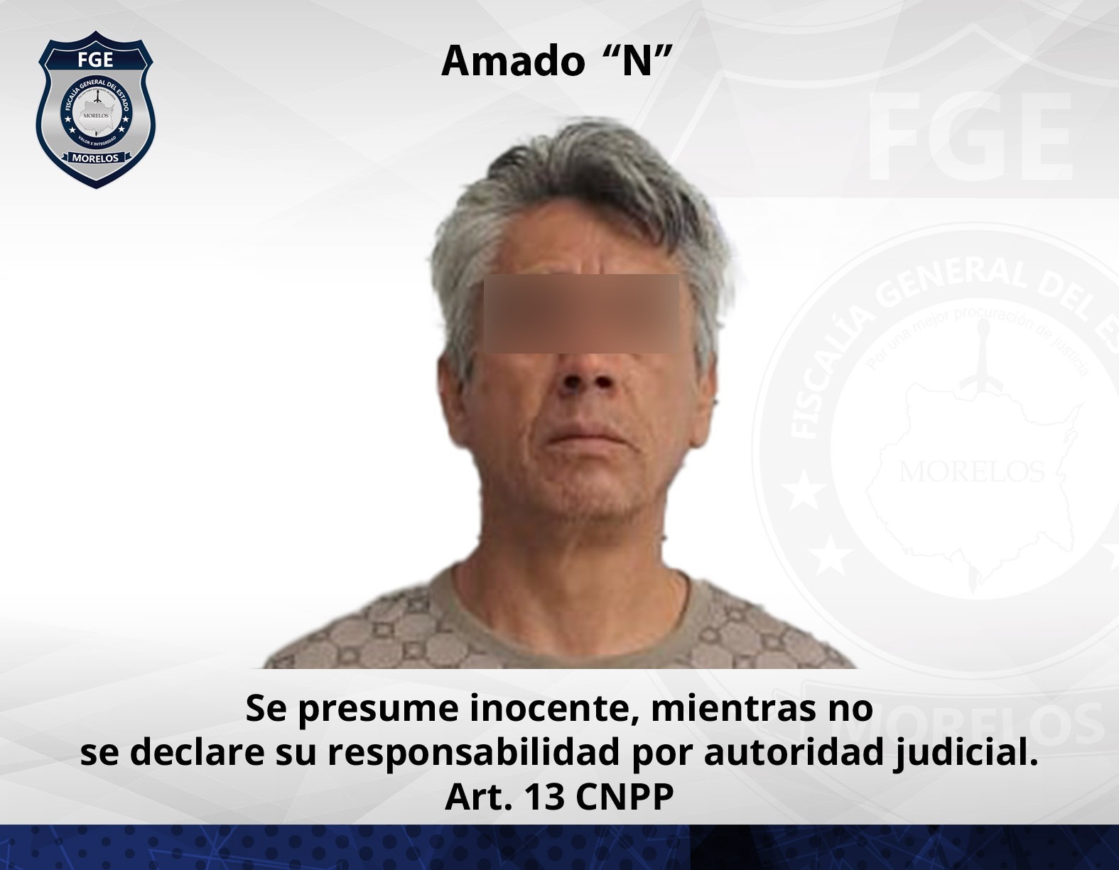 Masculino vinculado por abuso sexual de menor en Yautepec