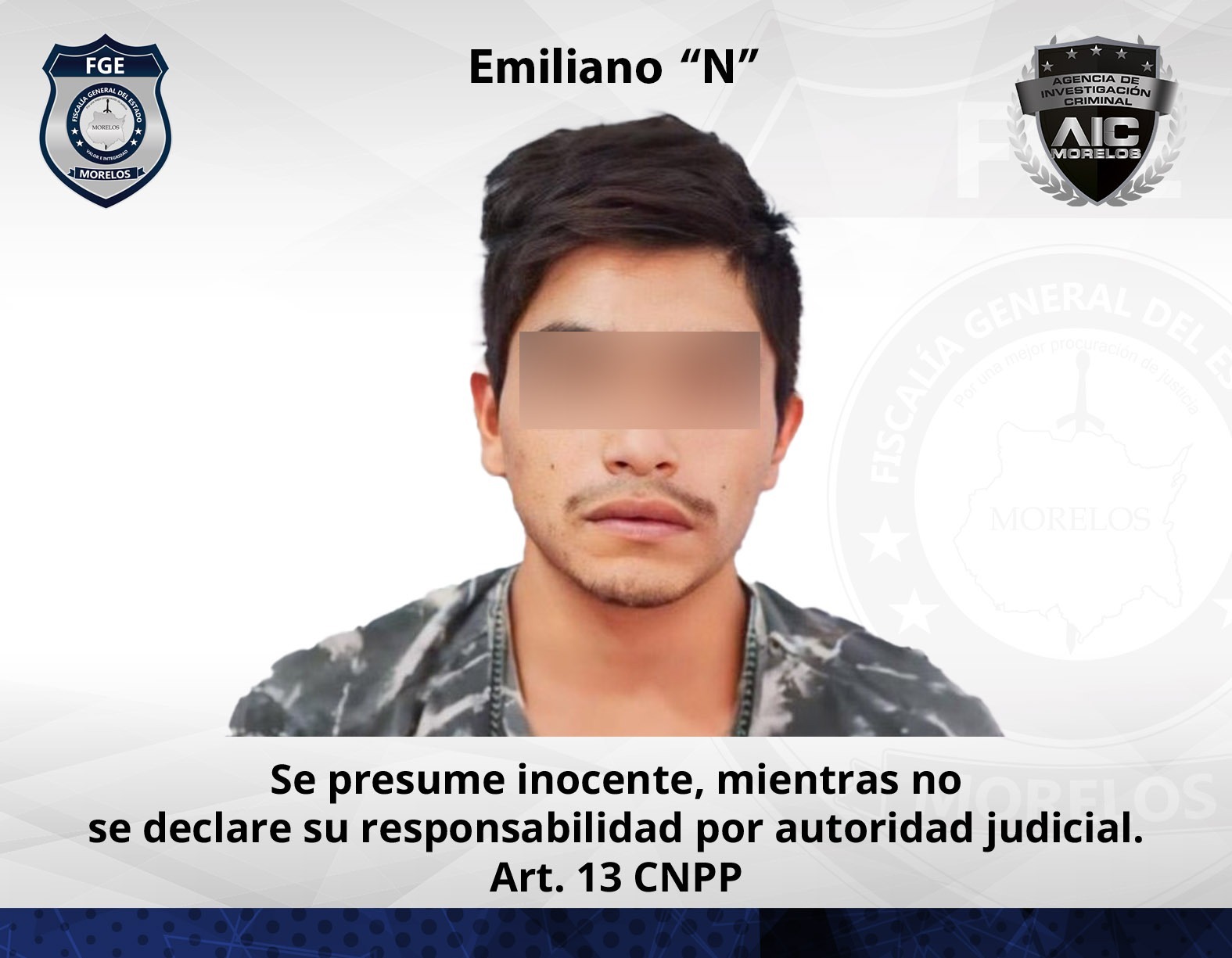 AIC ejecuta doble orden de aprehensión en contra de hombre apodado “La Chica” por abuso sexual y delitos contra la salud