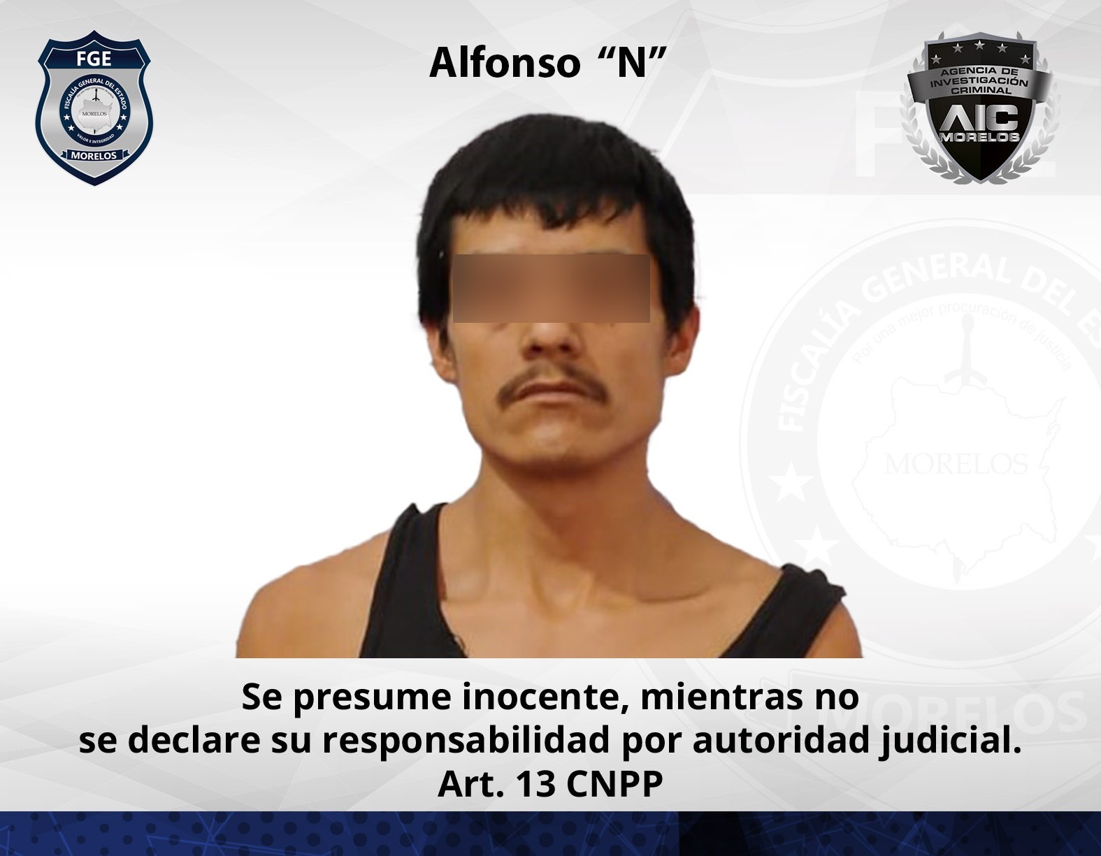 Cumplimentan en Jojutla orden de aprehensión contra “El 500” por incumplir condiciones ordenadas por el juez