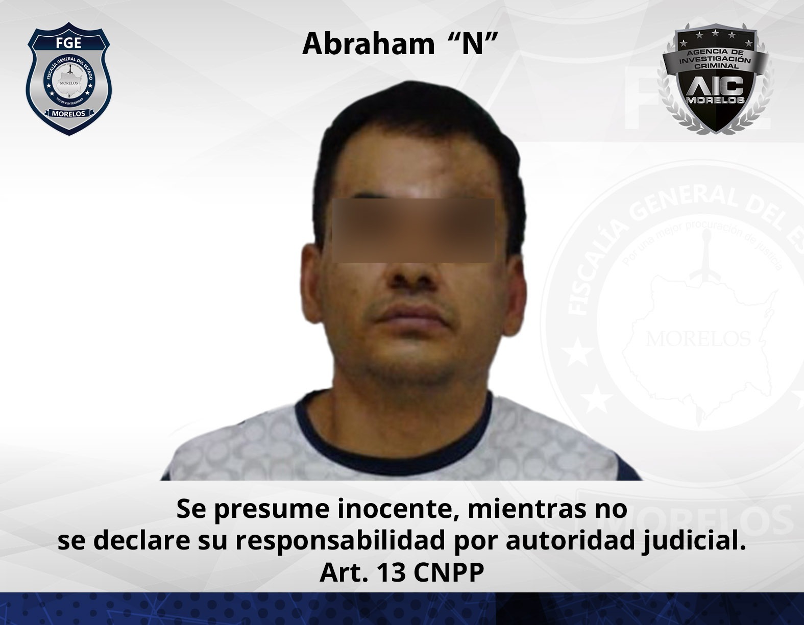 AIC realiza cateo en Cuernavaca y cumplimenta aprehensión contra masculino por violencia familiar