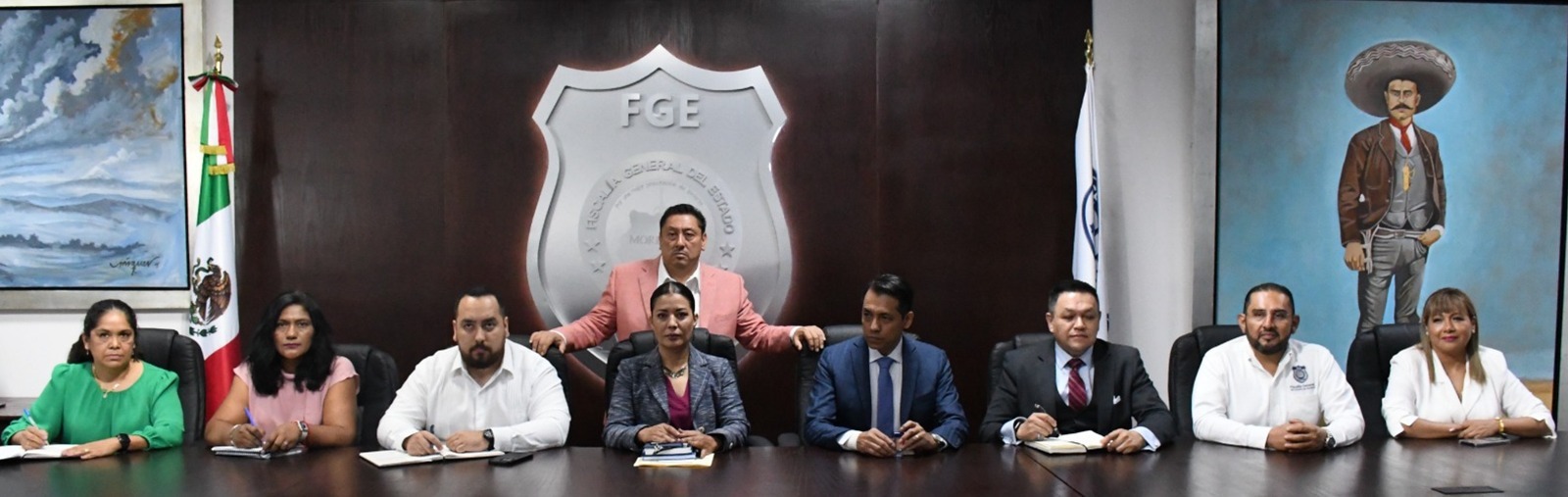 Fiscal General se reúne con mandos directivos para el fortalecimiento de acciones para la próxima jornada electoral