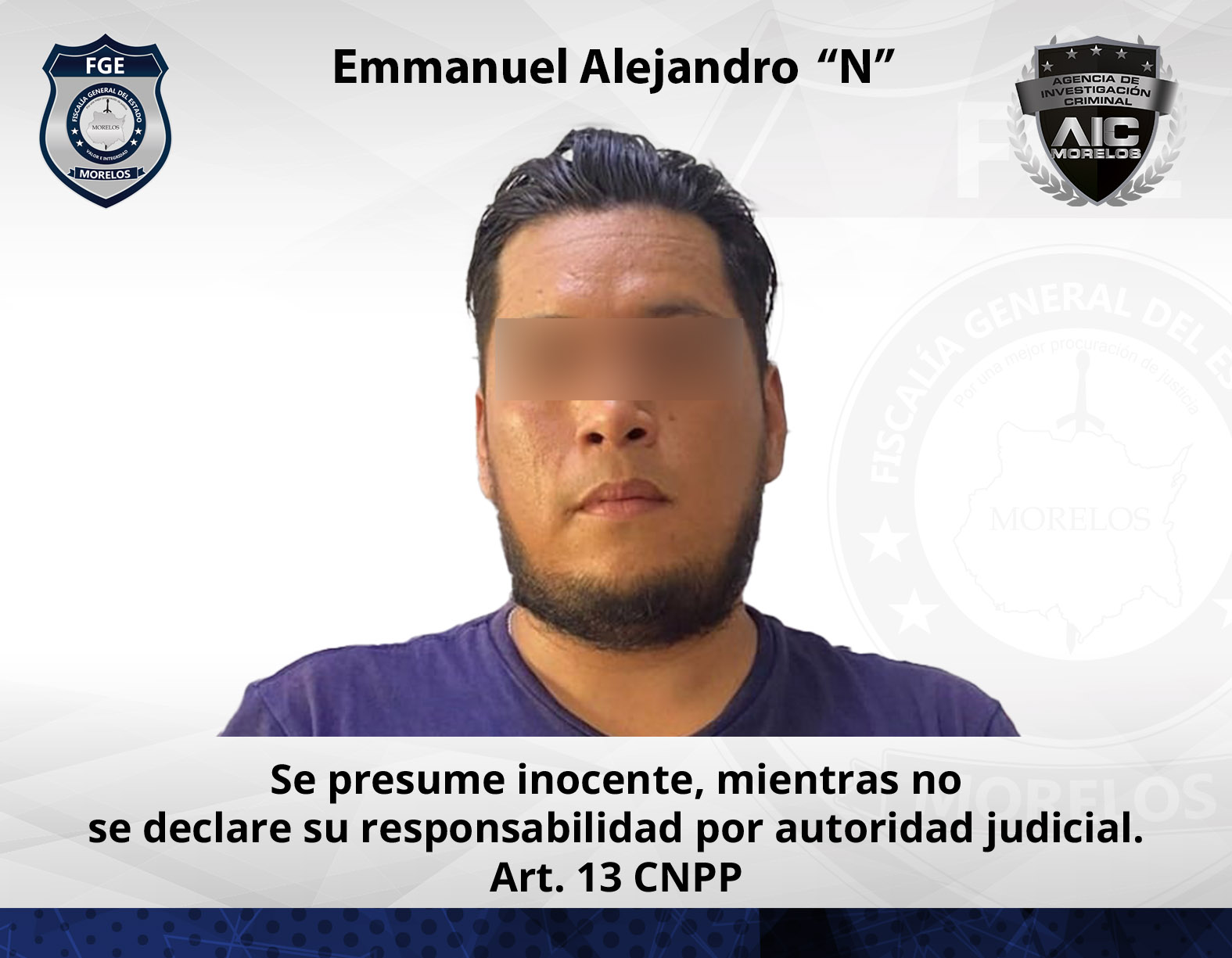 AIC realiza aprehensión por violencia familiar en Cuernavaca