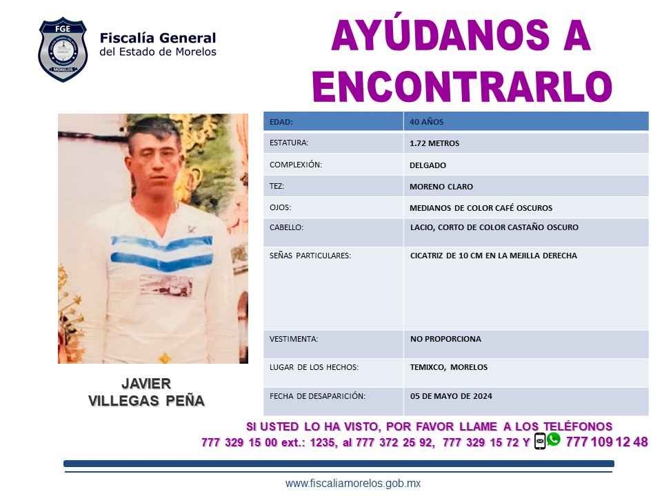 JAVIER VILLEGAS PEÑA