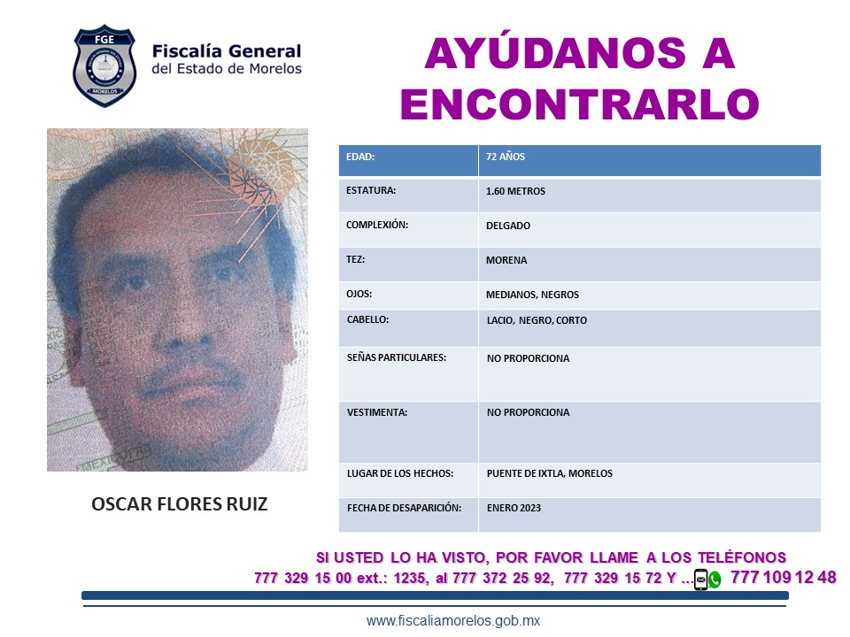 OSCAR FLORES RUIZ