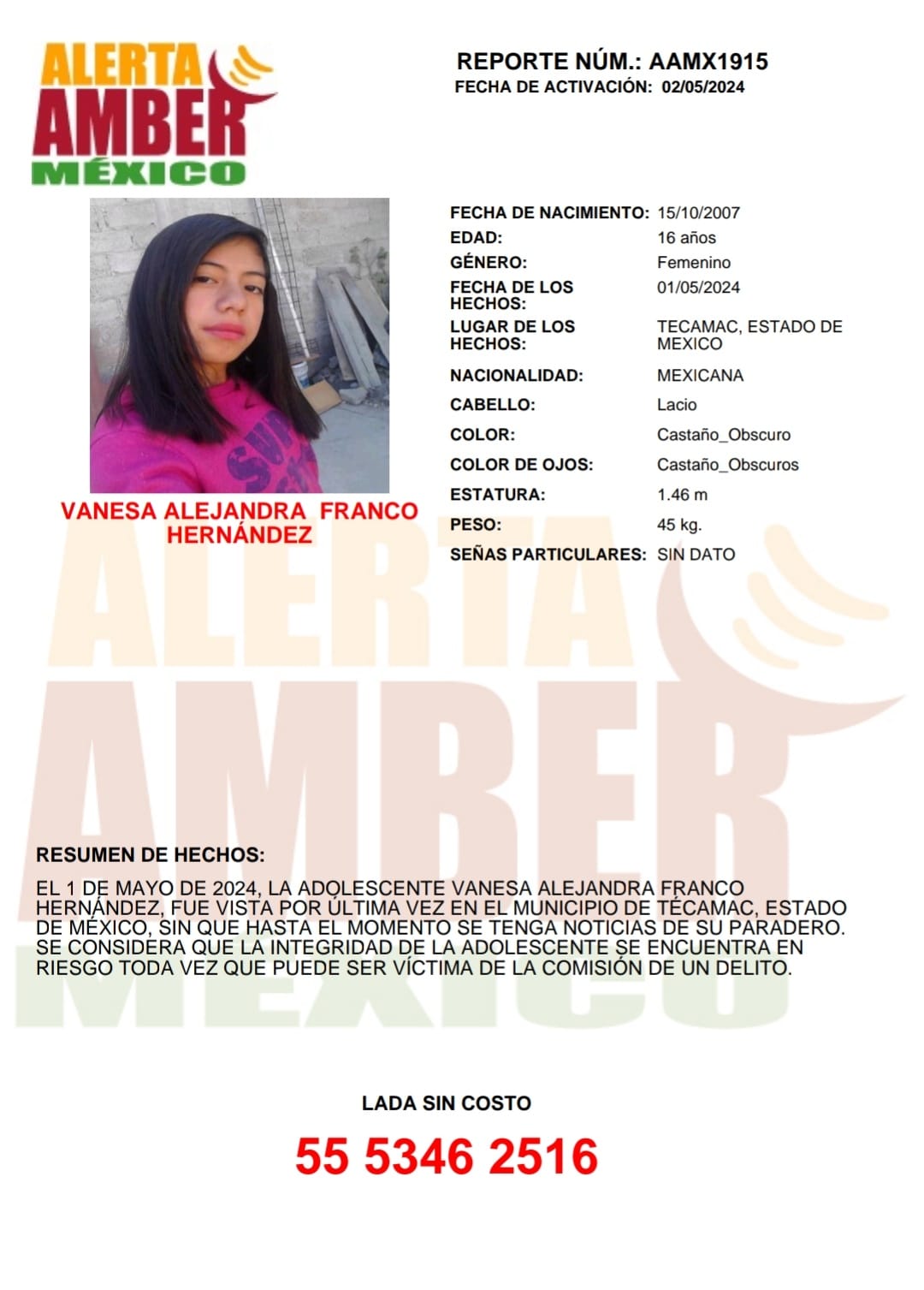 VANESA ALEJANDRA FRANCO HERNÁNDEZ (EDOMEX)