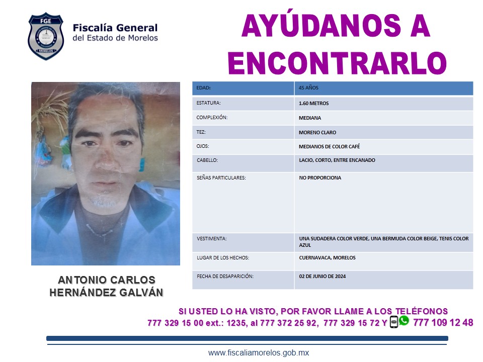 ANTONIO CARLOS HERNÁNDEZ GALVÁN