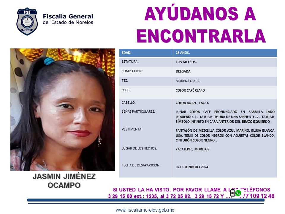 JASMÍN JIMÉNEZ OCAMPO