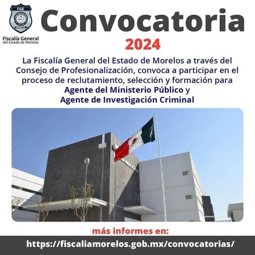 Inicia FGE recepción de aspirantes para formación de Agentes del Ministerio Público y Agentes de Investigación Criminal