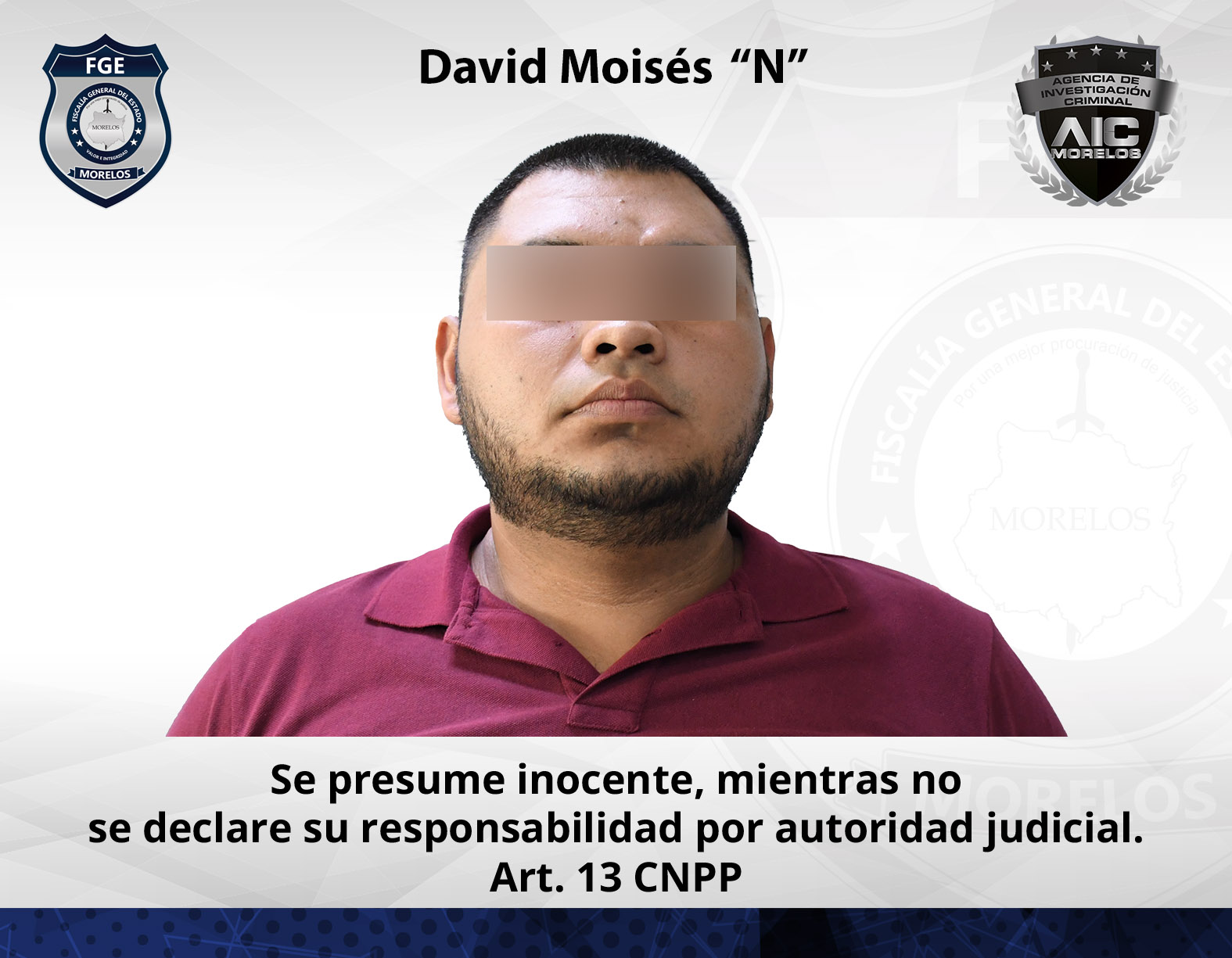 AIC detiene a masculino buscado en la CDMX por delitos contra la salud y cohecho