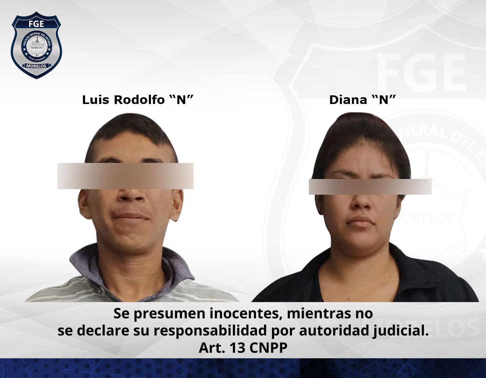 Fiscalía oriente obtiene vinculación a proceso en contra de pareja por homicidio en Cuautla