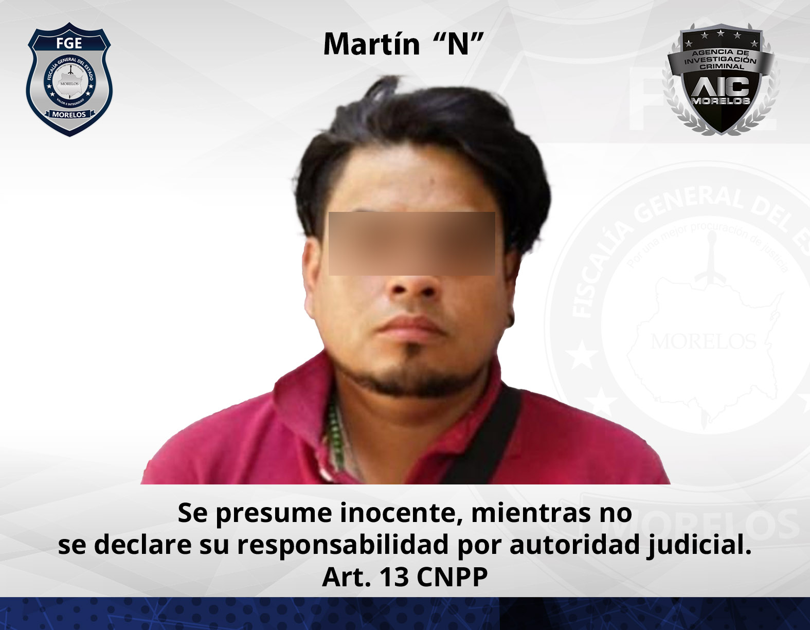 Detiene AIC a hombre requerido en Puebla por violencia familiar