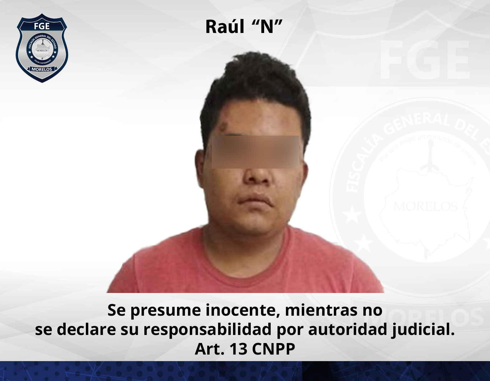 Masculino vinculado a proceso por violencia familiar en Cuautla