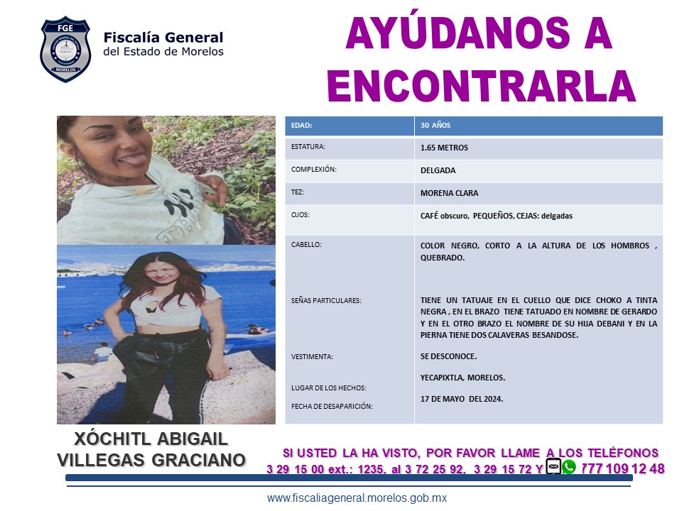 XOCHITL ABIGAIL VILLEGAS GRACIANO