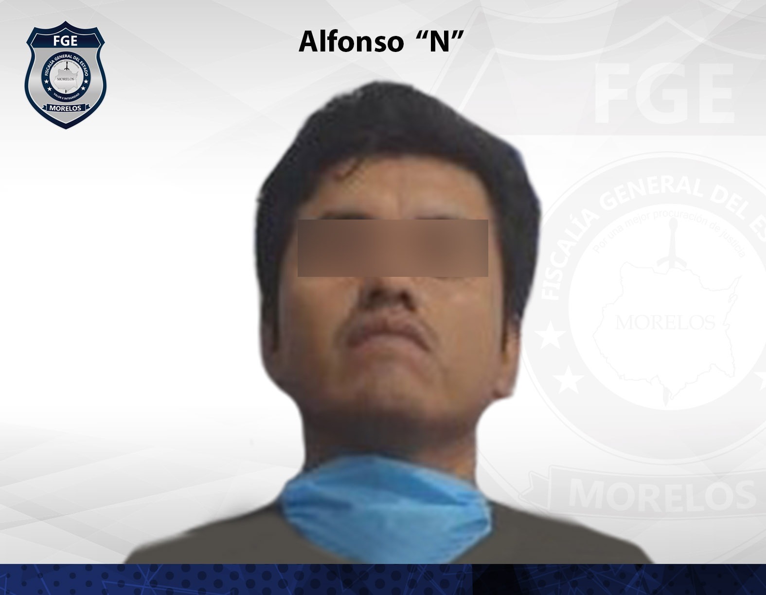 Obtiene Fiscalía Oriente sentencia de 20 años de prisión contra masculino por violación en Tlayacapan