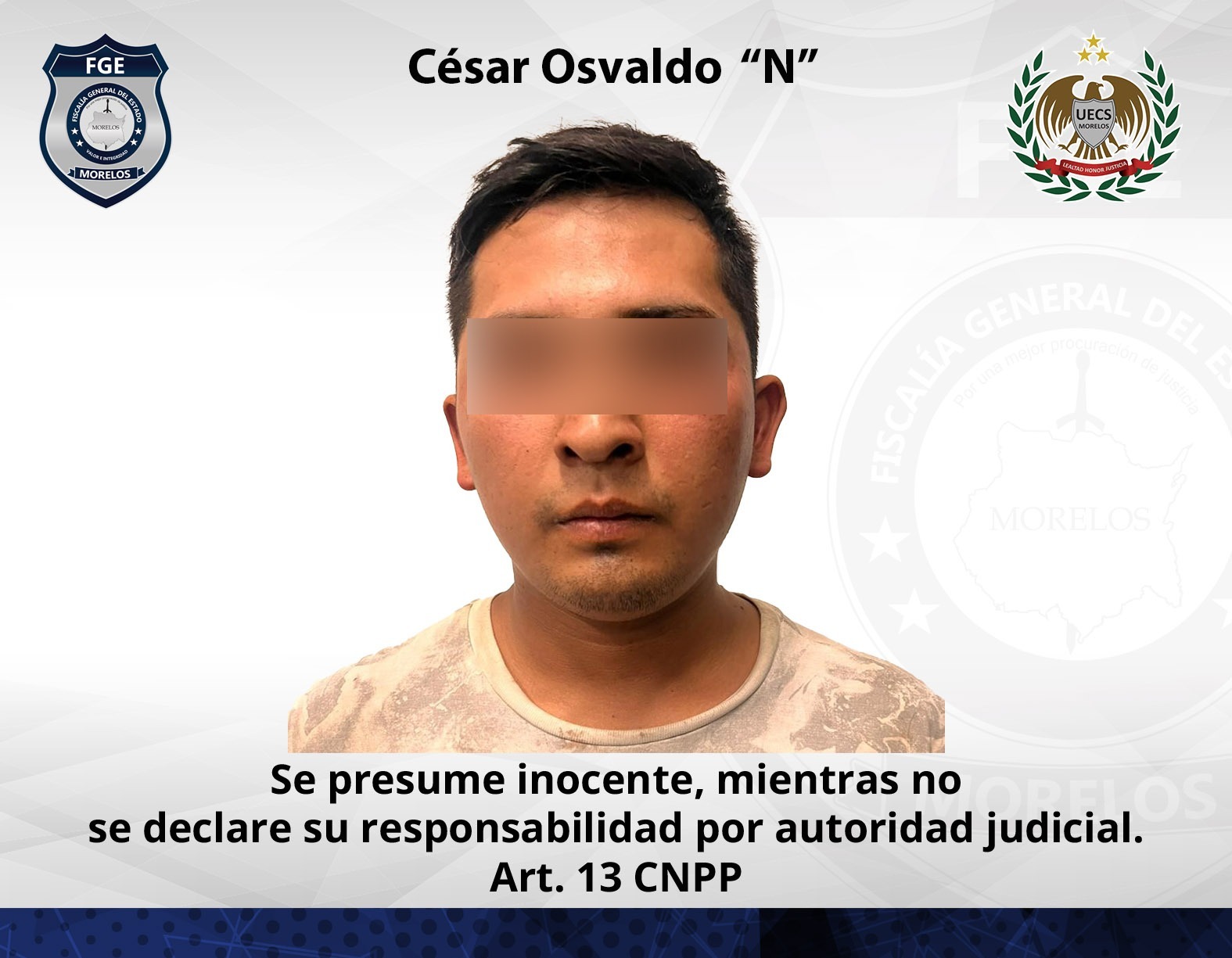 FIDAI obtiene vinculación por extorsión agravada en Cuautla