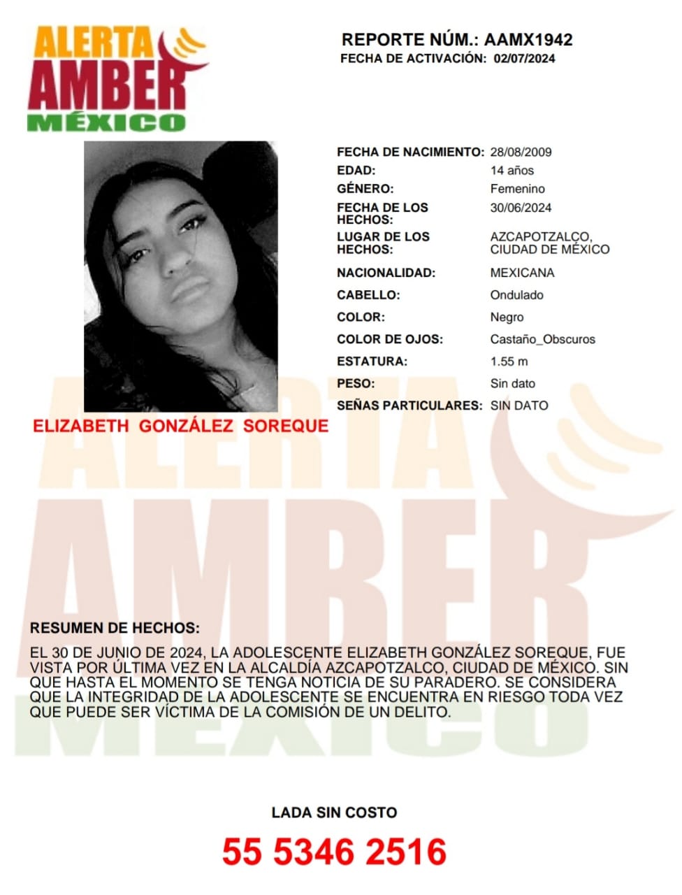 ELIZABETH GONZÁLEZ SOREQUE