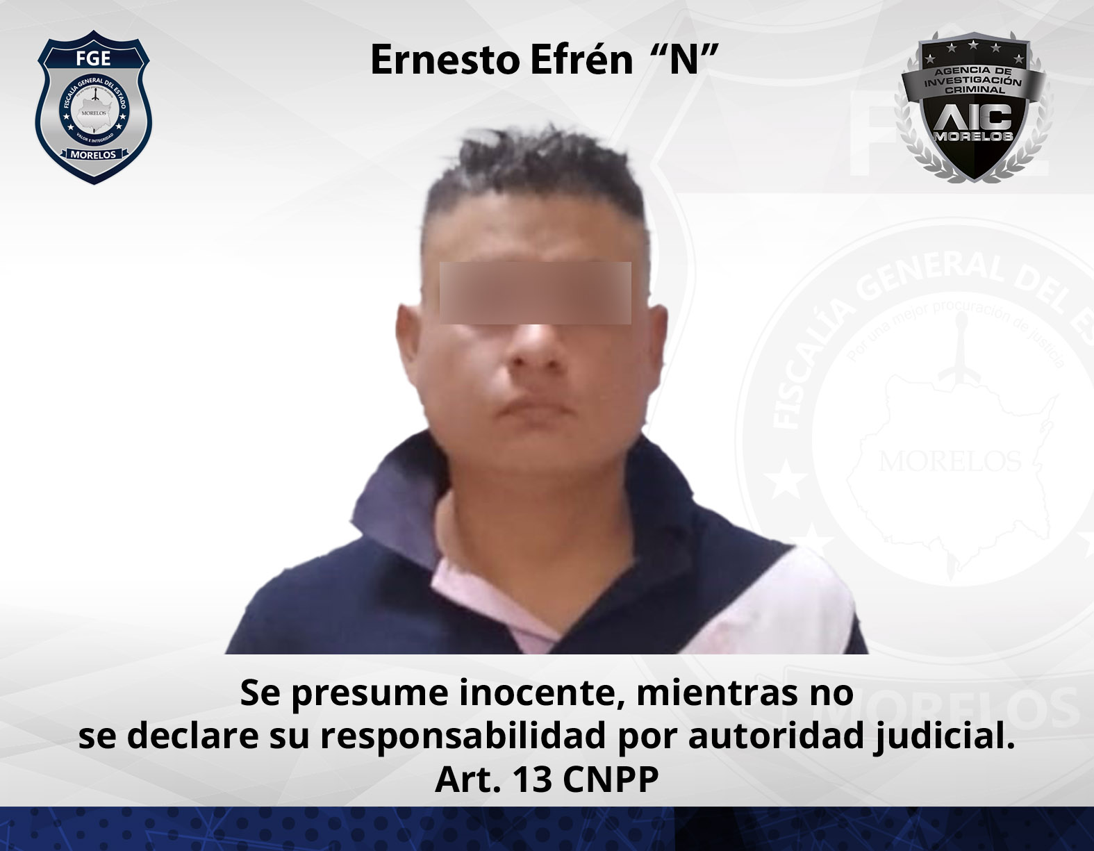 Realiza AIC aprehensión de masculino por tentativa de homicidio