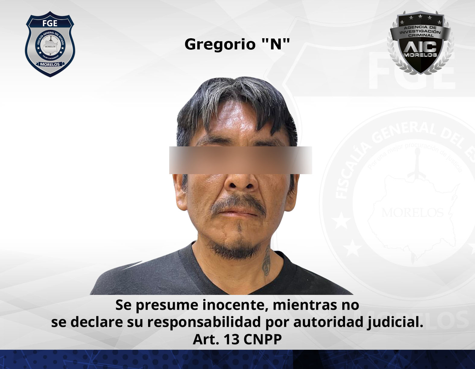 Fiscalía obtiene prisión contra presunto feminicida de Cuautla