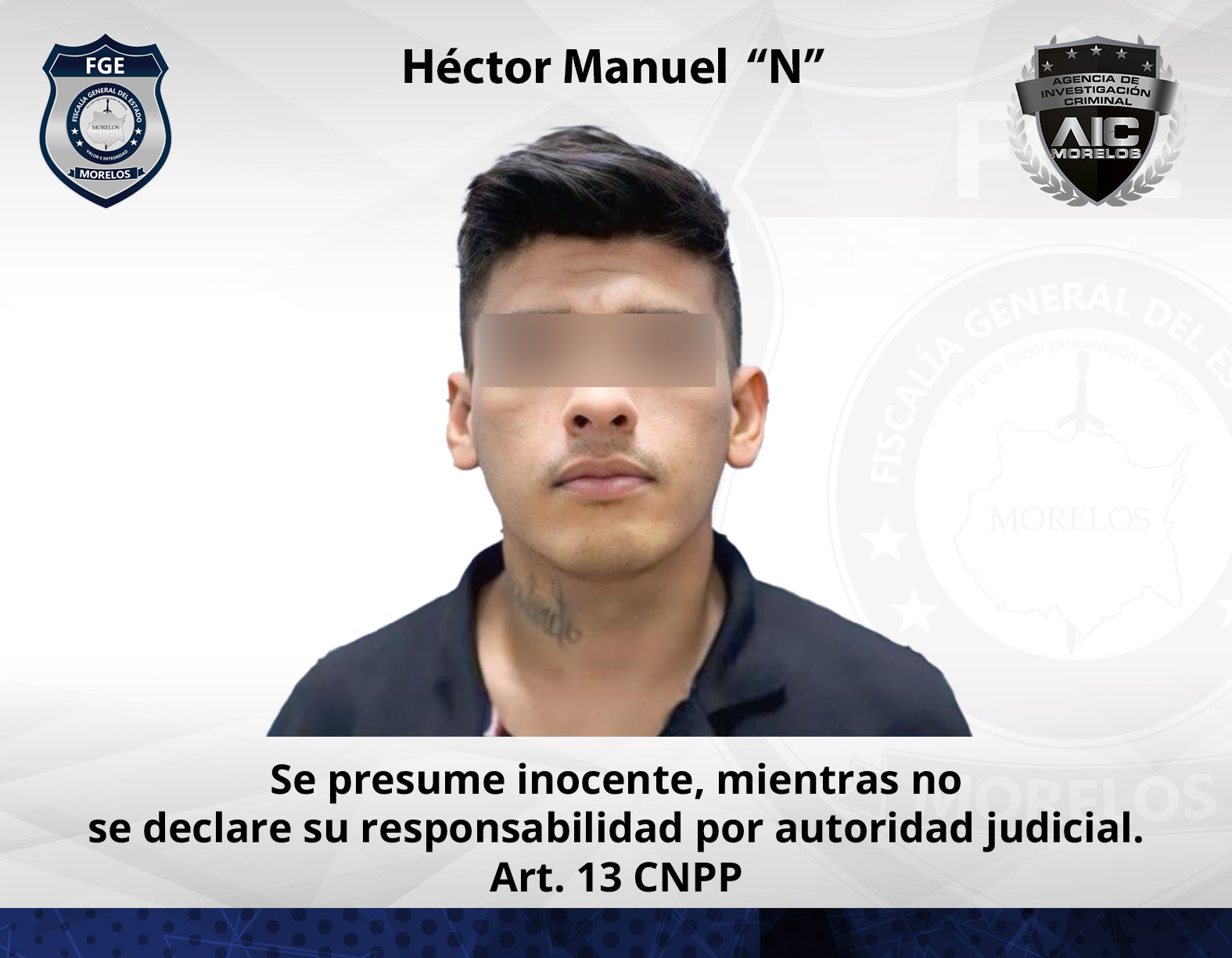 Vinculado por robo de motocicleta con violencia en Jiutepec