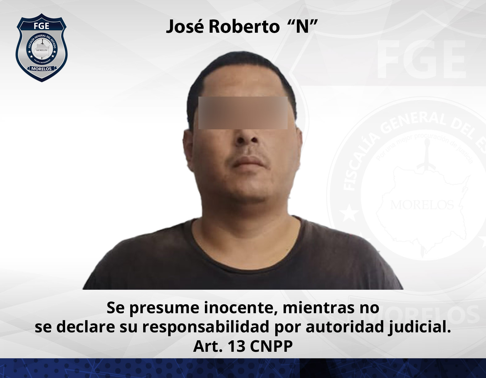 Masculino vinculado a proceso por homicidio calificado en Cuautla