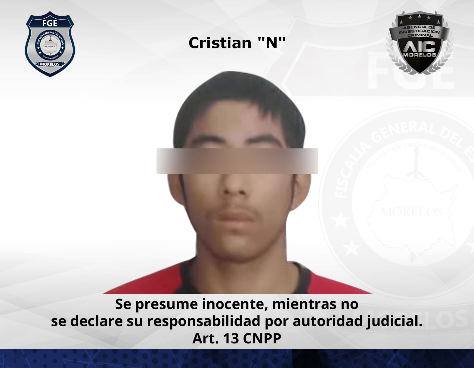 Masculino vinculado por robo de vehículo en Cuautla