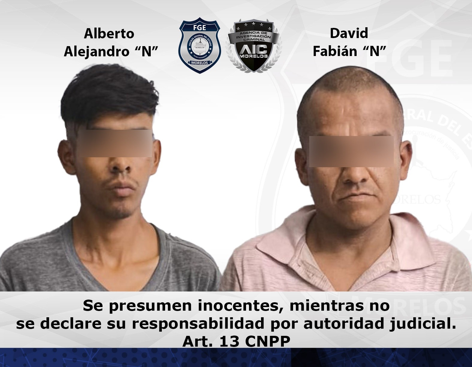 Masculinos vinculados por tentativa de robo en Ayala