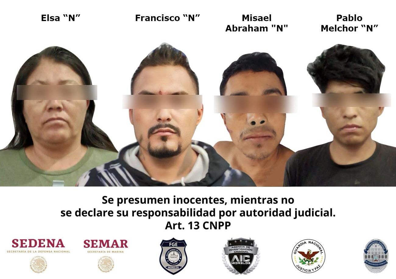 Vinculan a proceso a mujeres y hombres detenidos luego de atacar con armas de fuego a elementos de investigación en Tilzapotla