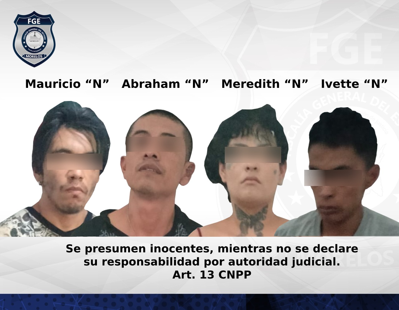 A proceso penal cuatro personas implicadas en el robo de una motocicleta