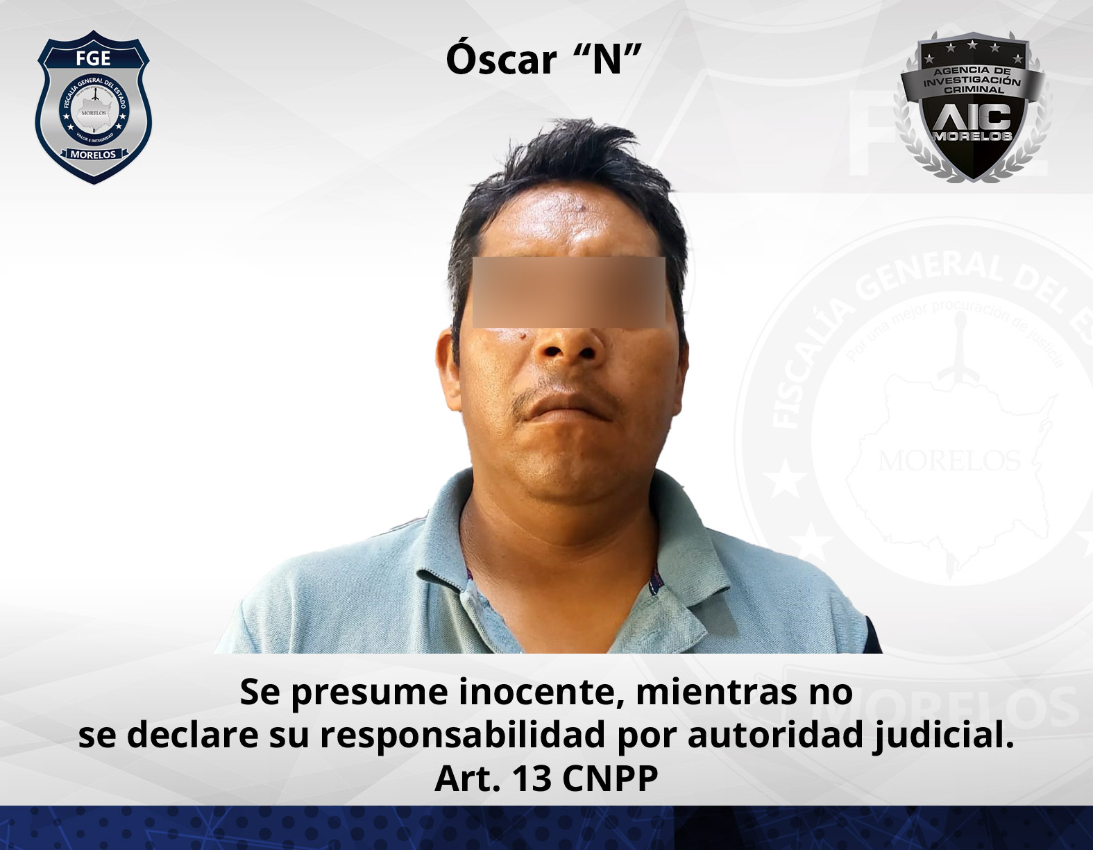 Detiene FGE en CDMX a masculino por tentativa de feminicidio en Jiutepec