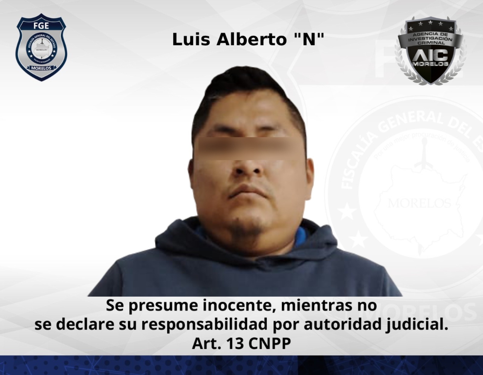 Masculino vinculado por robo de vehículo con violencia en Jiutepec