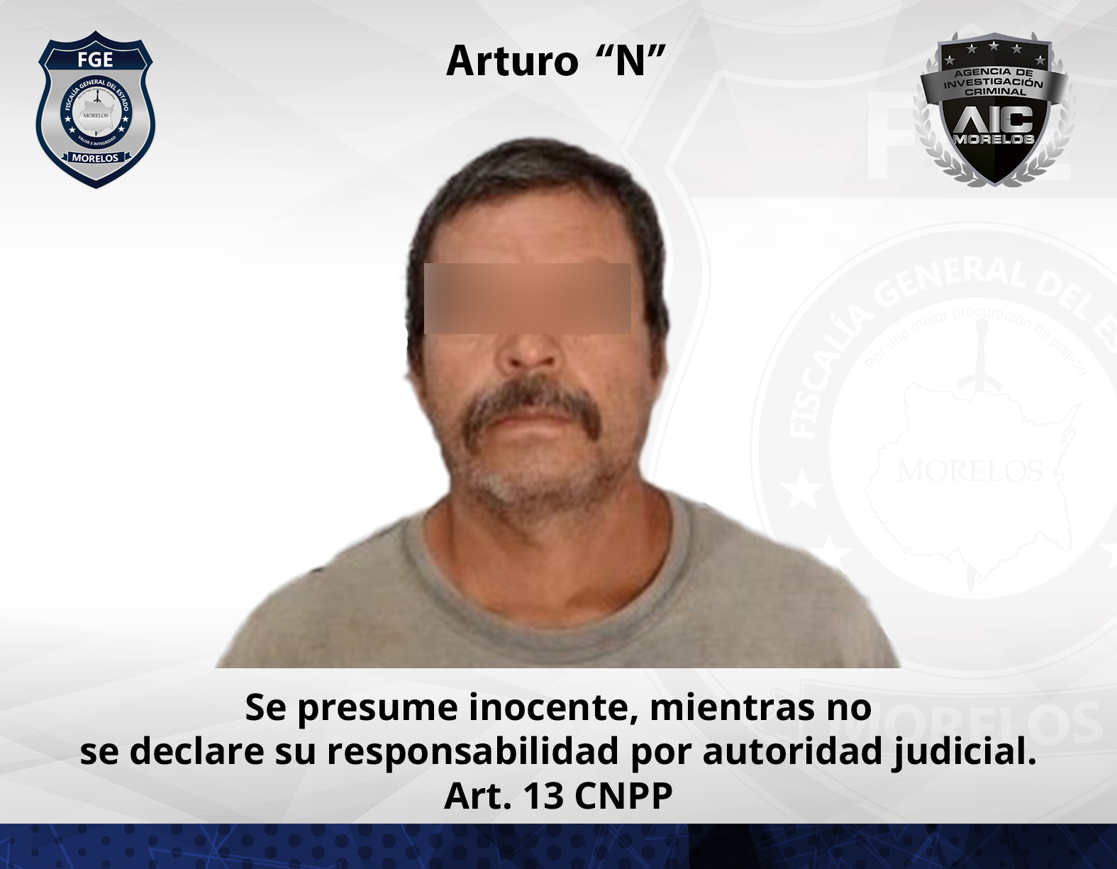 Detiene AIC a masculino por abuso sexual en Tlaquiltenango