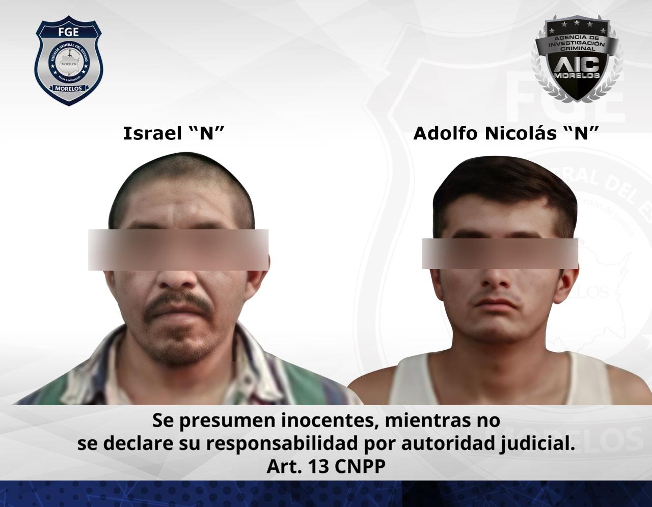 AIC realiza detención de masculinos por delito contra la salud