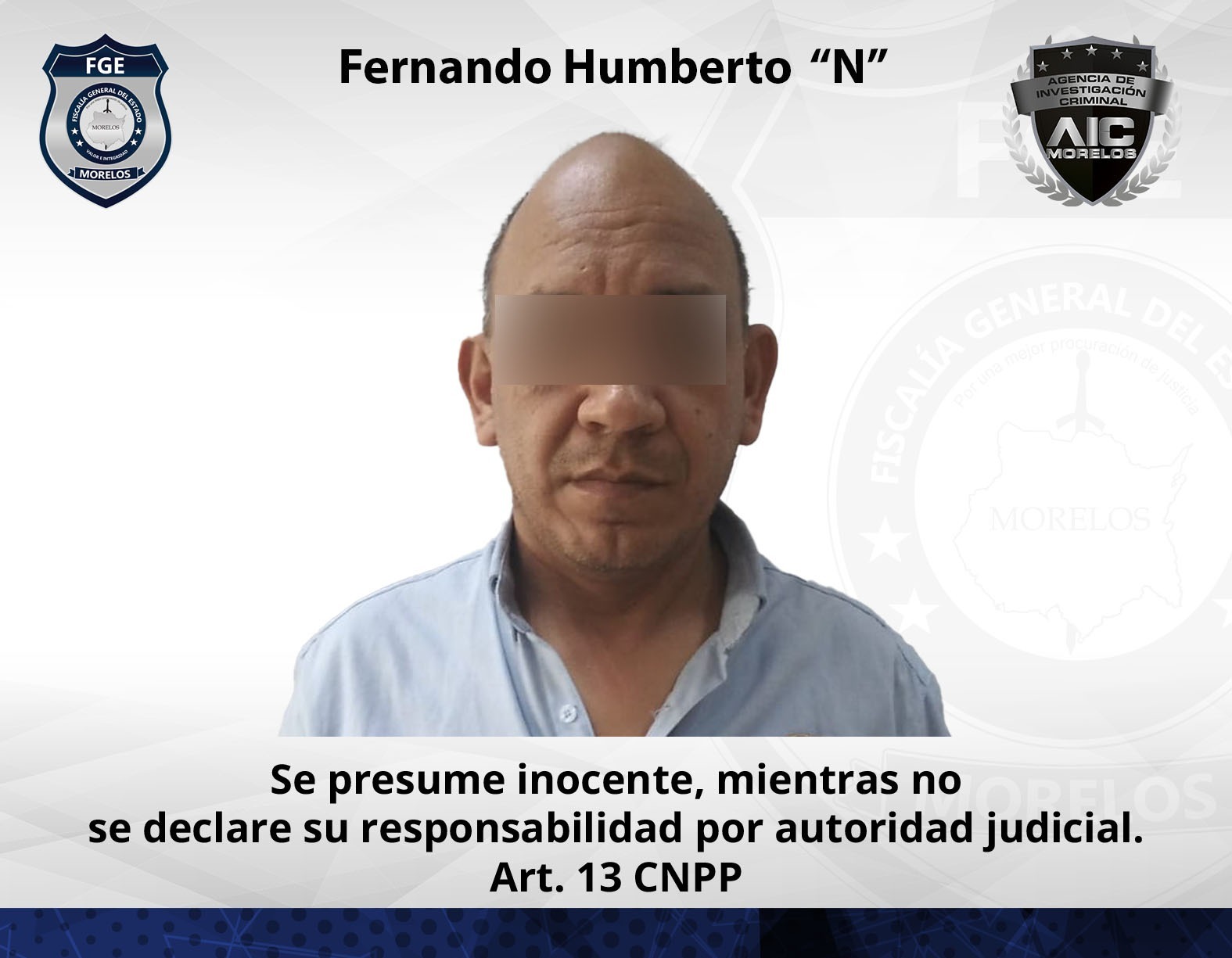 Vinculado por violación agravada contra adolescente