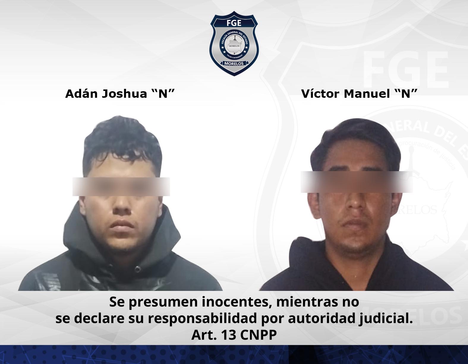 Proceso contra masculinos por delitos contra la salud