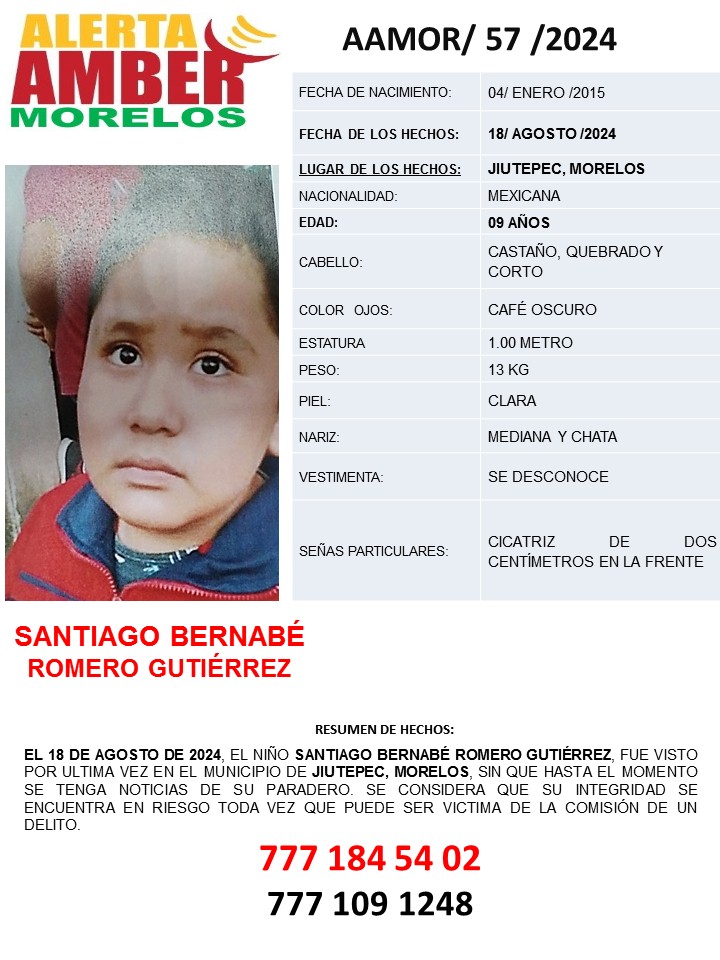 SANTIAGO BERNABÉ ROMERO GUTIÉRREZ