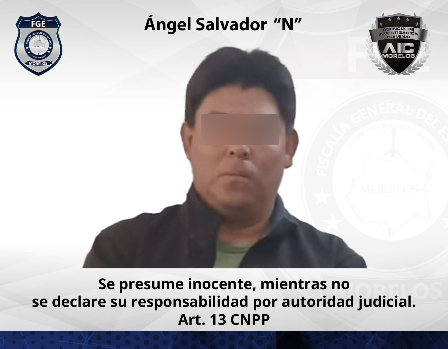 Masculino vinculado por violación agravada en Jantetelco