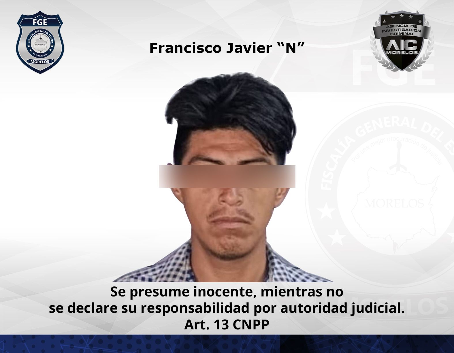 AIC cumplimenta en Nuevo León aprehensión de masculino por delitos contra la salud en Tepalcingo