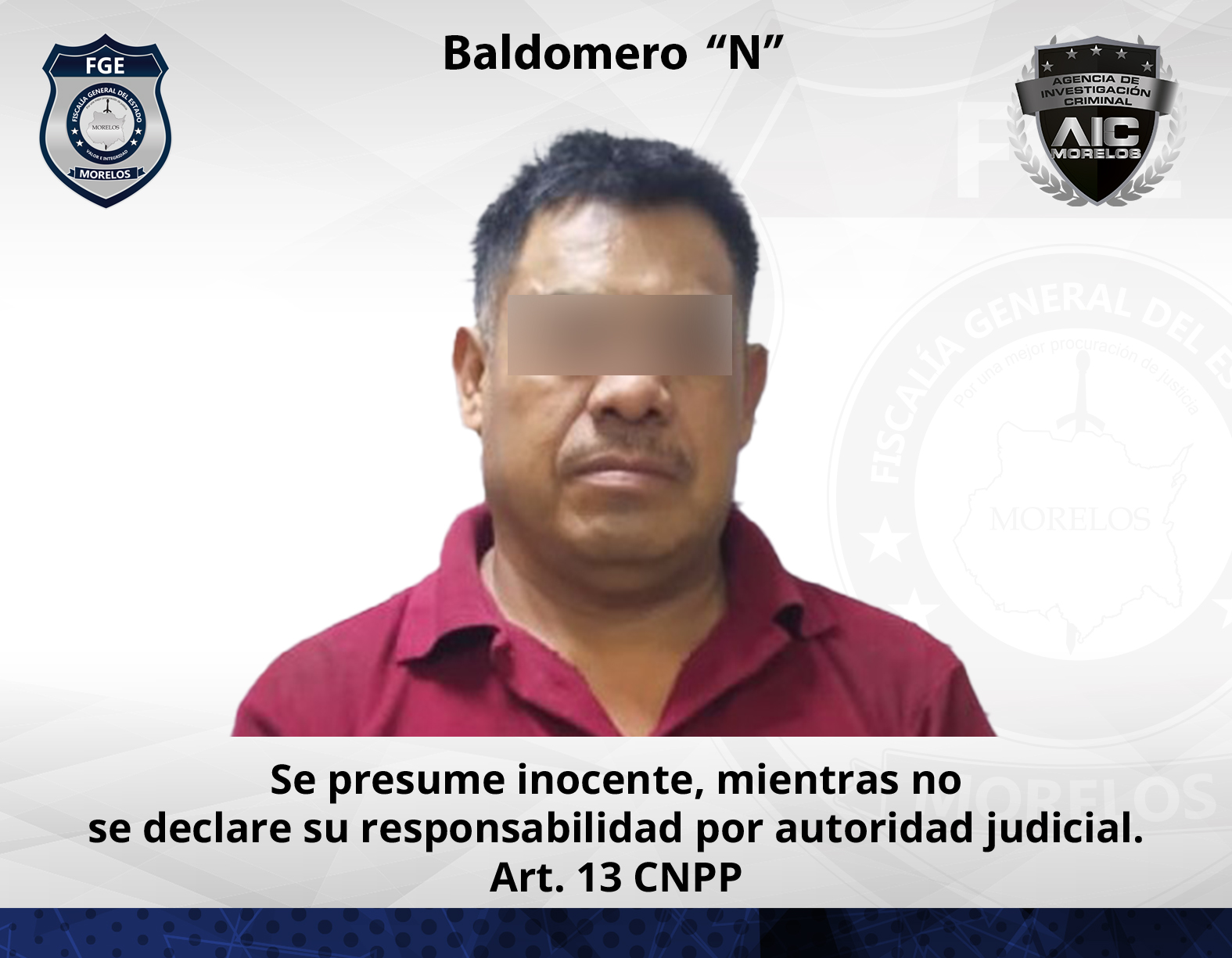 AIC cumplimenta reaprehensión de masculino buscado en Guerrero por el delito de lesiones