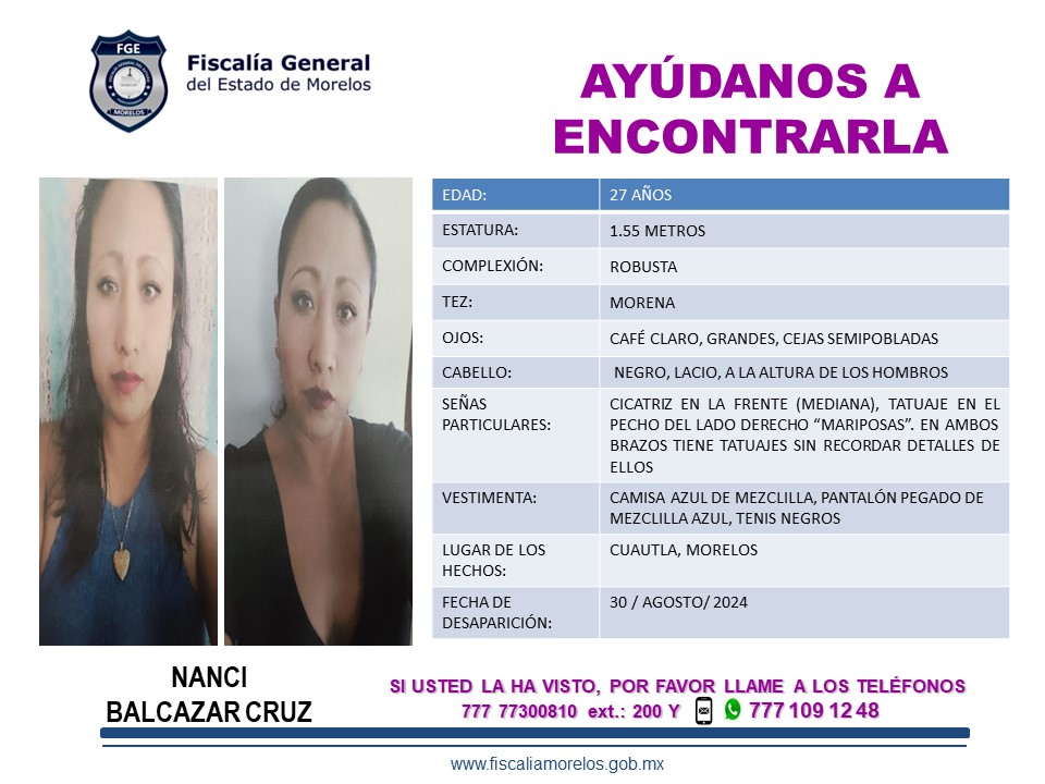  NANCI BALCAZAR CRUZ