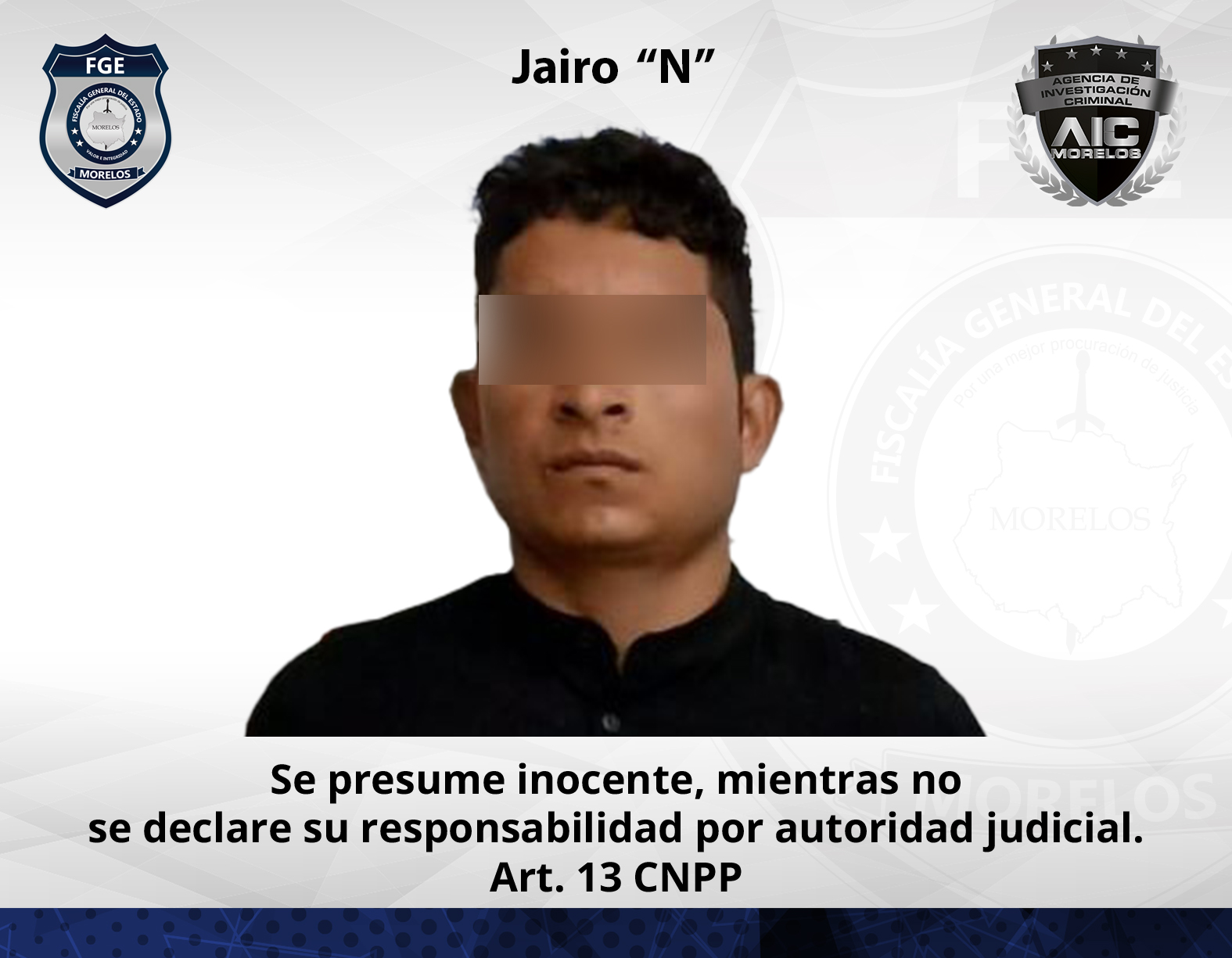 Masculino vinculado a proceso por robo de vehículo en Cuautla