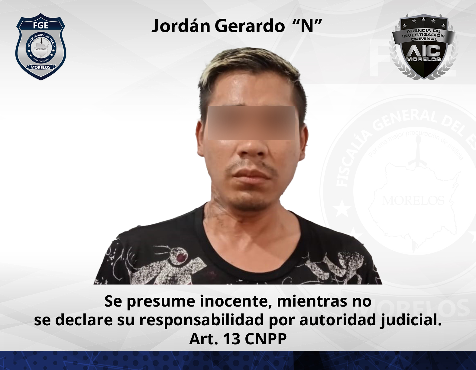 Cumplimentan en Zacatepec orden de aprehensión contra hombre por violencia familiar