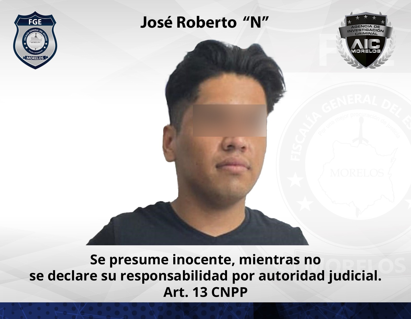 Masculino vinculado por tentativa de feminicidio y tentativa de homicidio en el municipio de Ayala