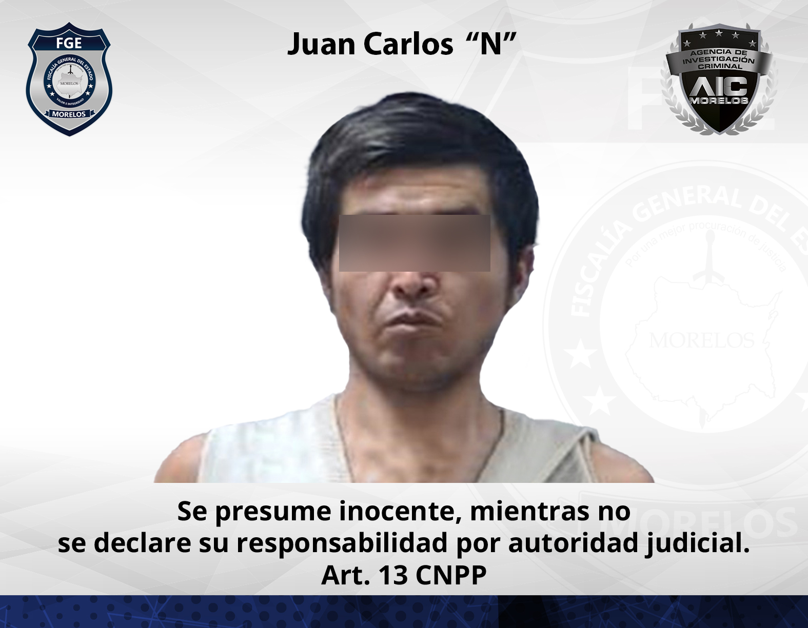 Hombre vinculado por robo de vehículo en Xochitepec