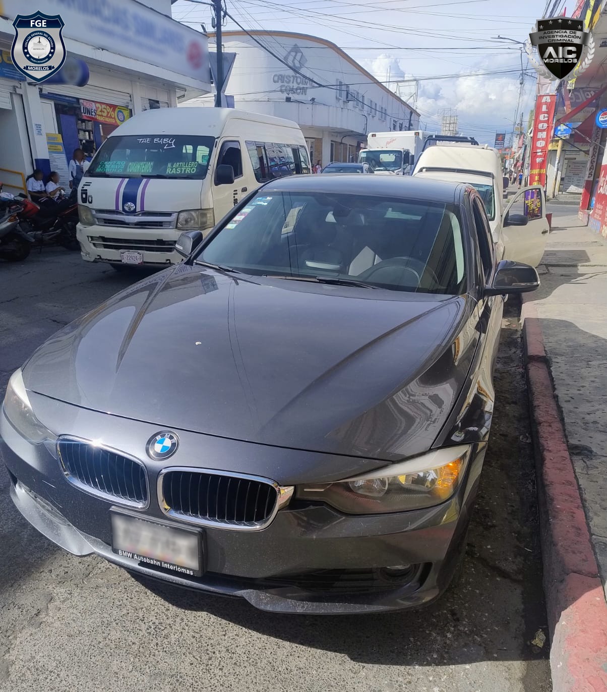 AIC Oriente recupera en Cuautla vehículo con reporte de robo