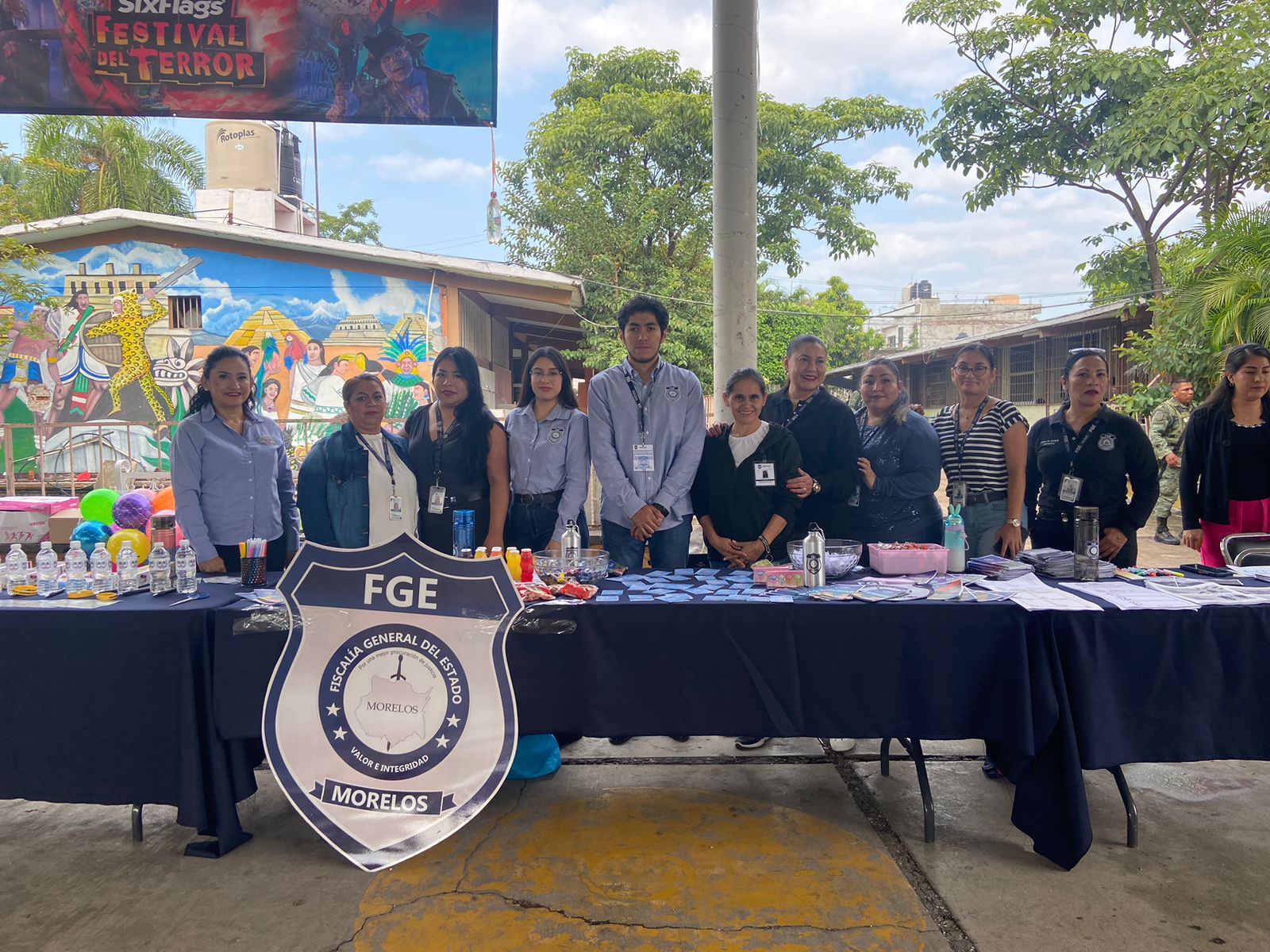 Participa Fiscalía Morelos en “Rally de la Prevención y Seguridad 2024” en Temixco